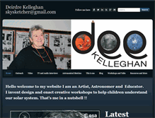 Tablet Screenshot of deirdrekelleghan.net